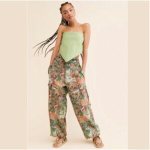 Macy Floral Cargo Pants